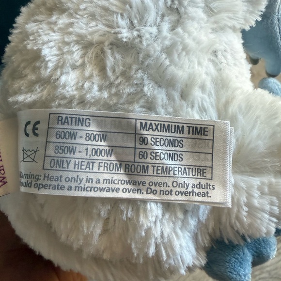 NWOT WARMIES Bumble the Abominable Snow Monster plush stuffed animal - Picture 5 of 6